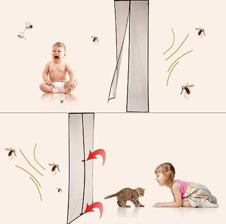 Magnetic Mosquito Screen Door (Premium Quality) @ Just Rs.799/-